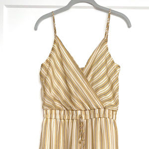 CLOSET CLEAR OUT: Francesca's Jumpsuit Yellow